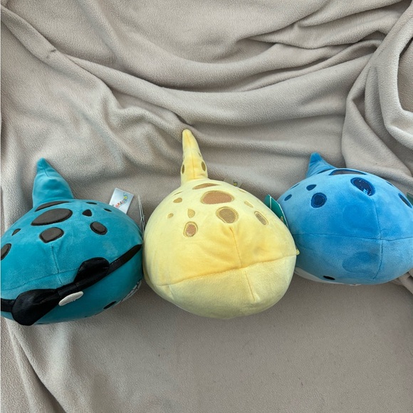NEW Lot of 3 - 6”-8” Cobra Squishmallows, Amity, Pleyton & Vermicelli - Picture 2 of 6